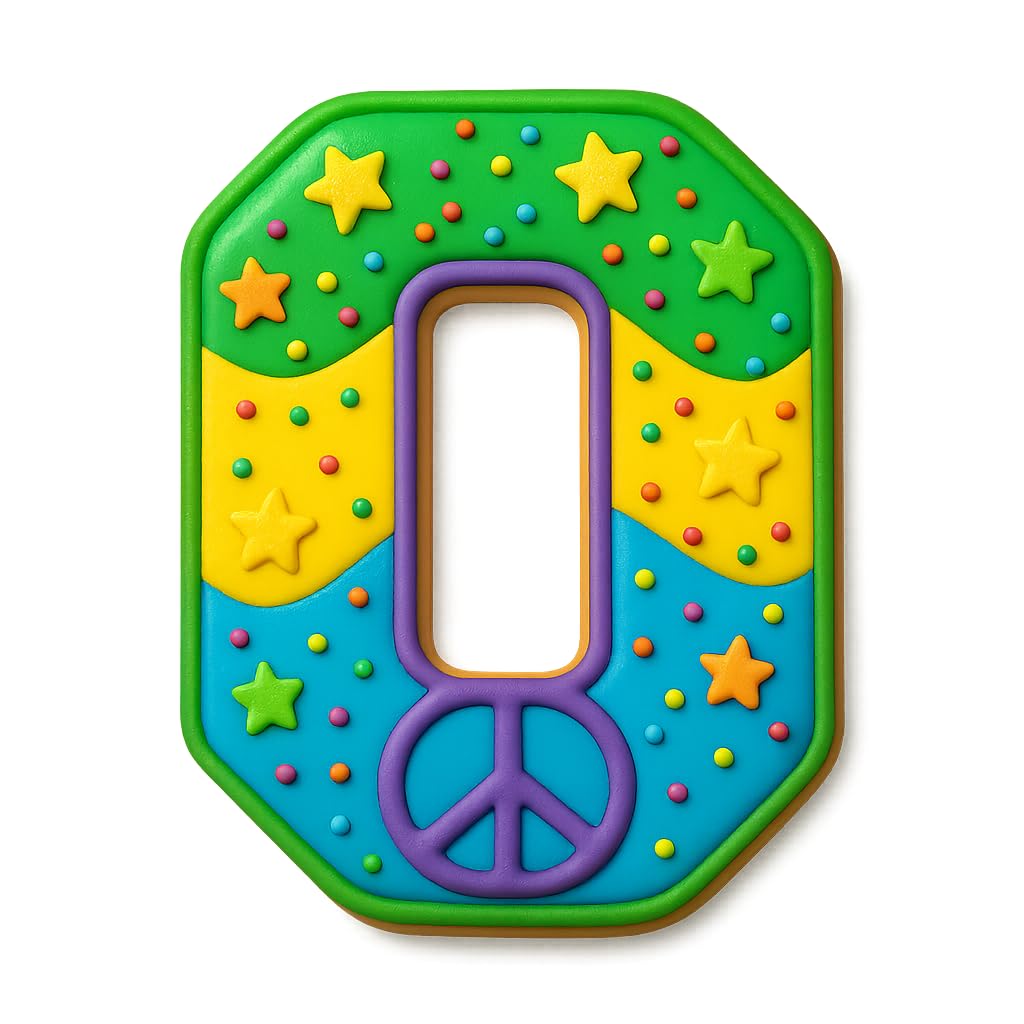 Mighty Gadget 3 inches Varsity Letters Cookie Cutters