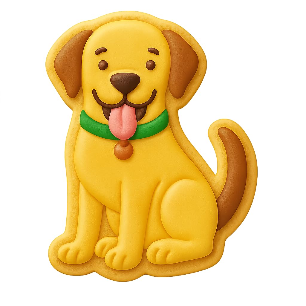 Labrador Retriever S1 Cookie Cutter - 4x3" Fun Party Baking Set