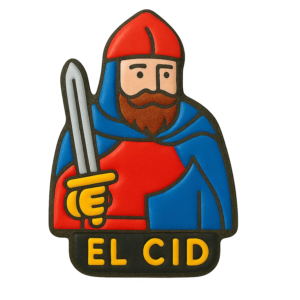 El Cid Warrior Cookie Cutter - 4x2.89" Premium Heroic Design Baking Tool