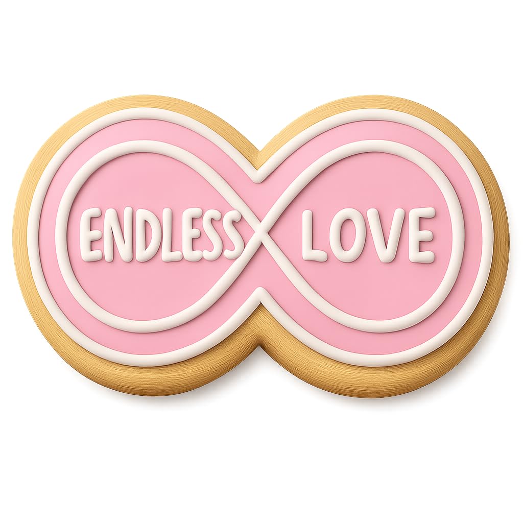 Endless Love Infinity Cookie Cutter - 4x2" Creative Kitchen Baking Tool