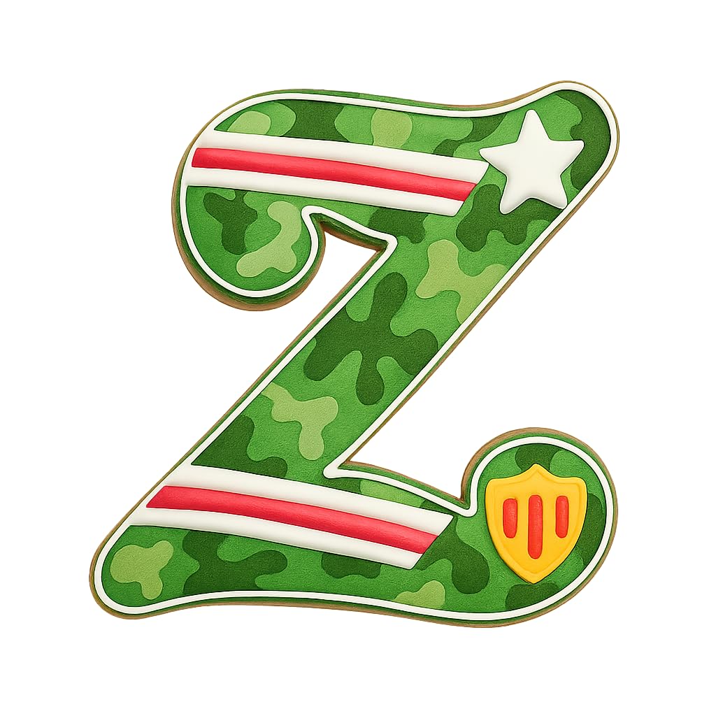 Cursive Letter Z Cookie Cutter