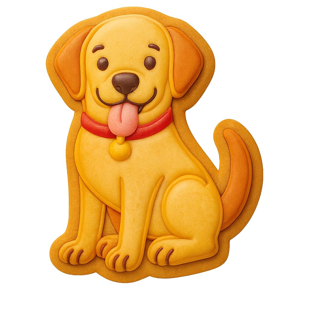 Labrador Retriever S1 Cookie Cutter - 4x3" Fun Party Baking Set