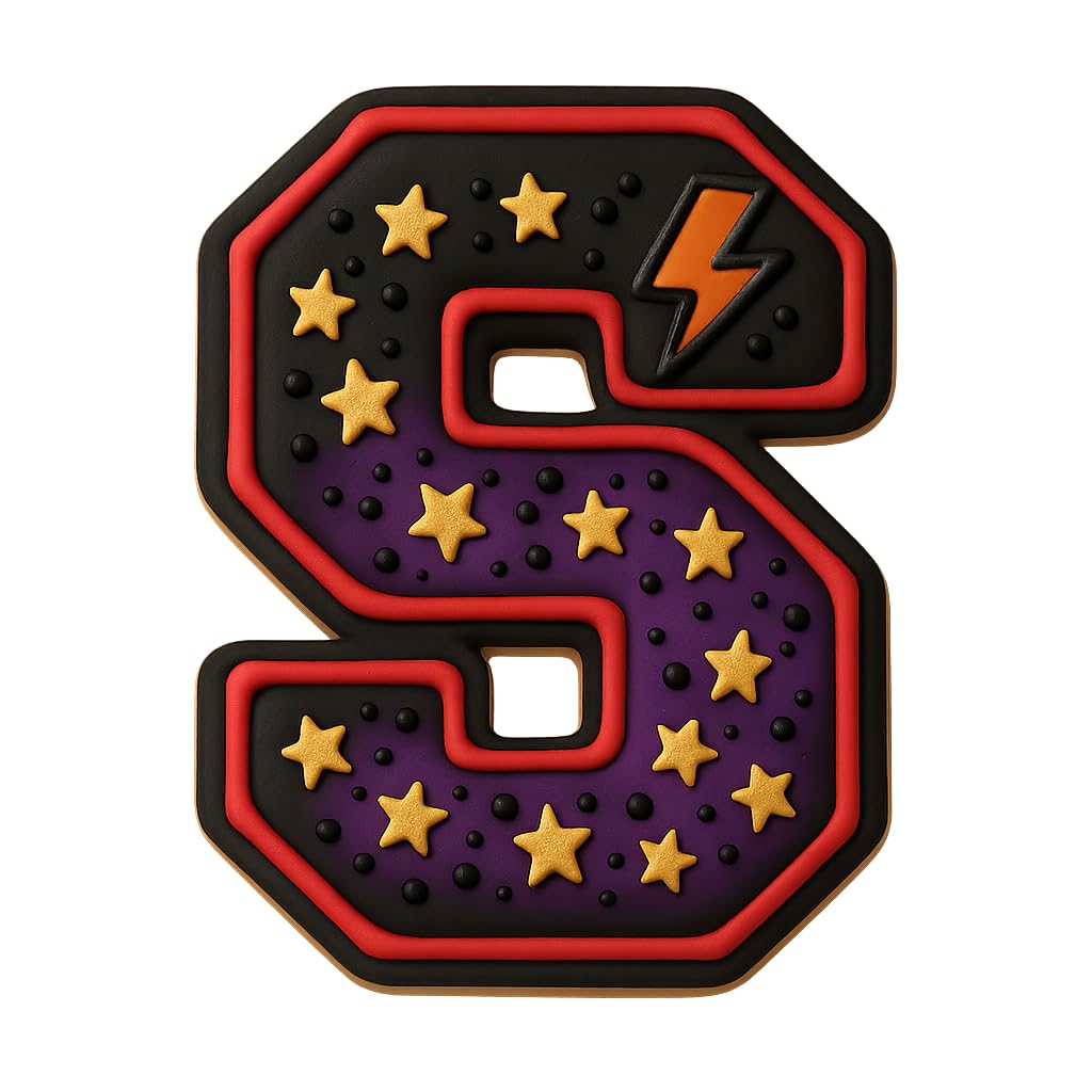 Mighty Gadget 4 inches Varsity Letters Cookie Cutters