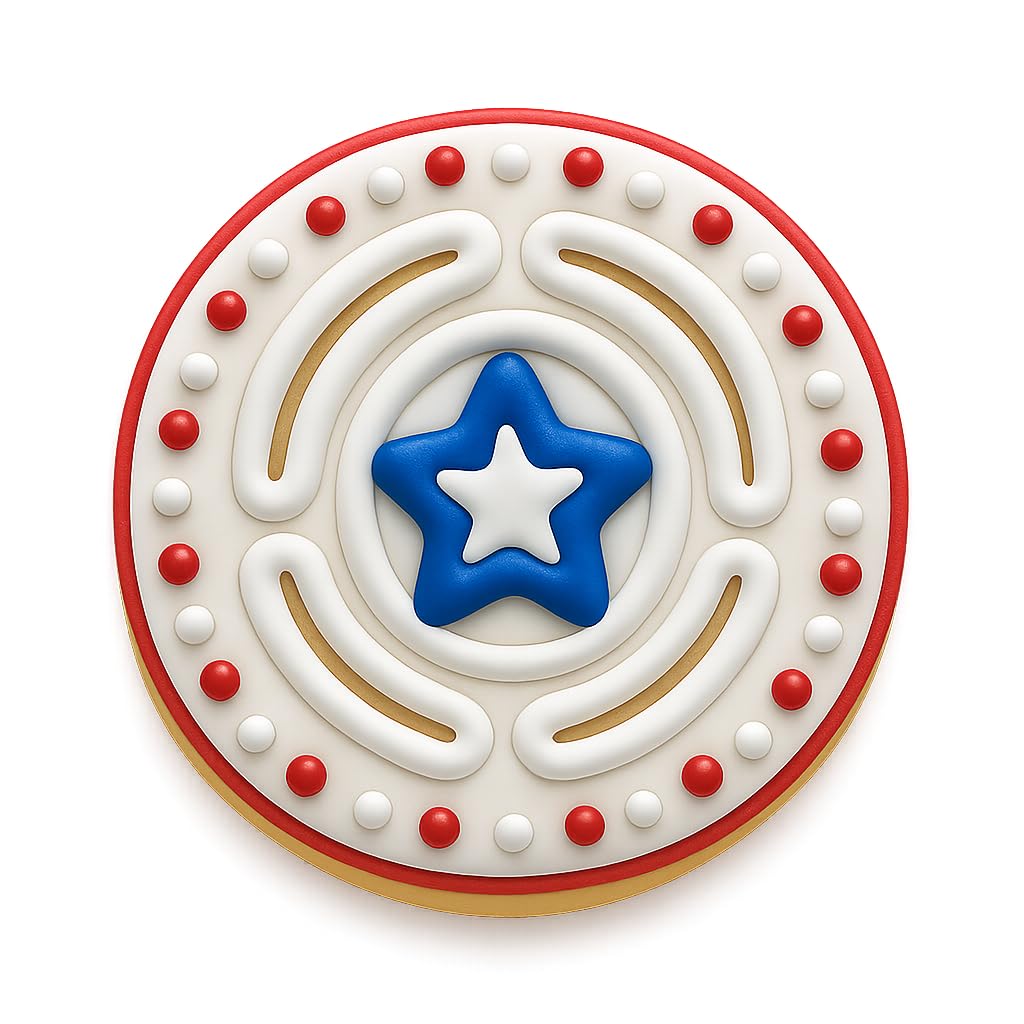 Mighty Gadget Hecate Wheel Cookie Cutter & Stamp - 4x4" Witchcraft Pagan Symbol Baking Mold (Random Color)
