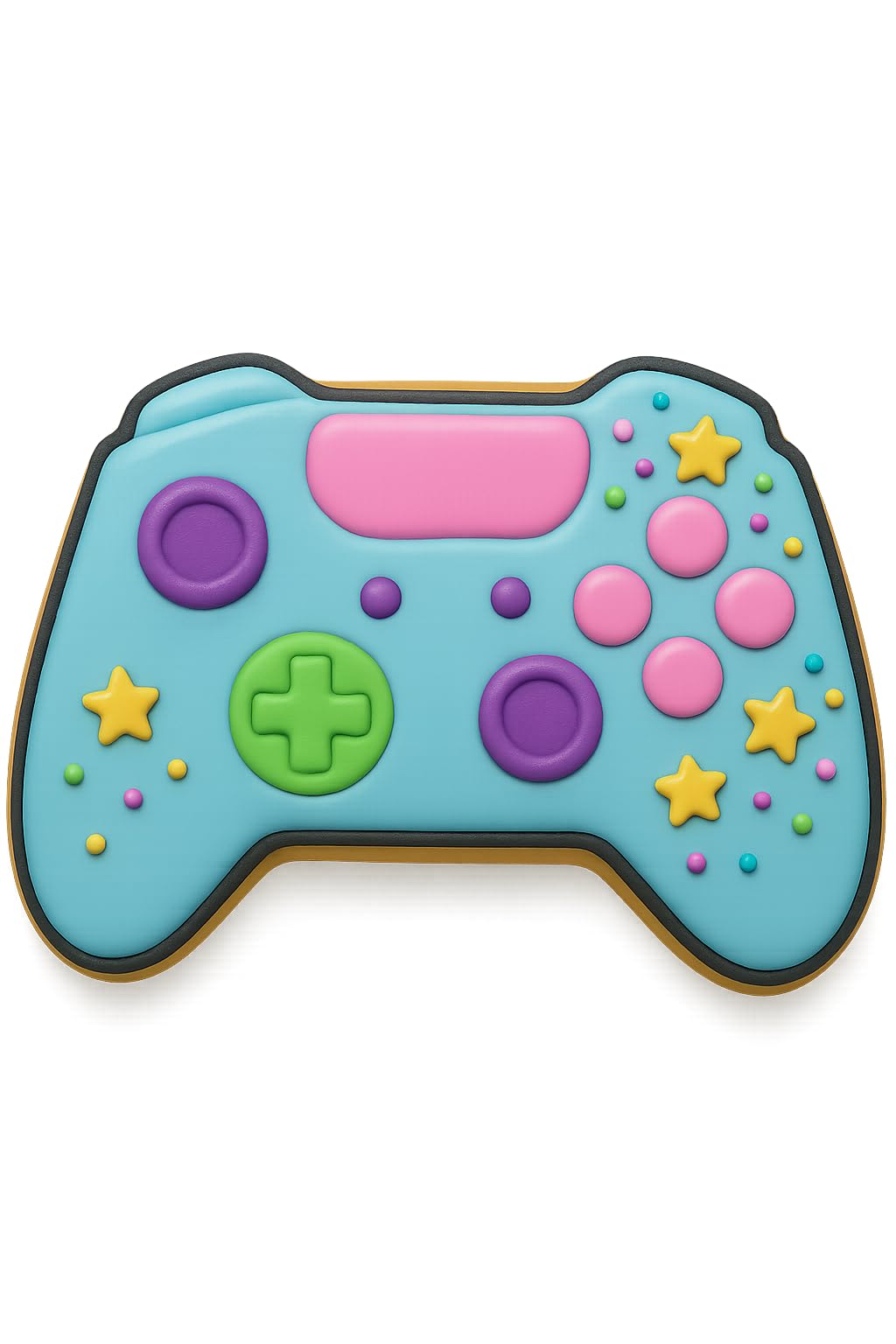 Video Game Controller Cookie Cutter for Baking Fondant Clay Gifts Kitchen