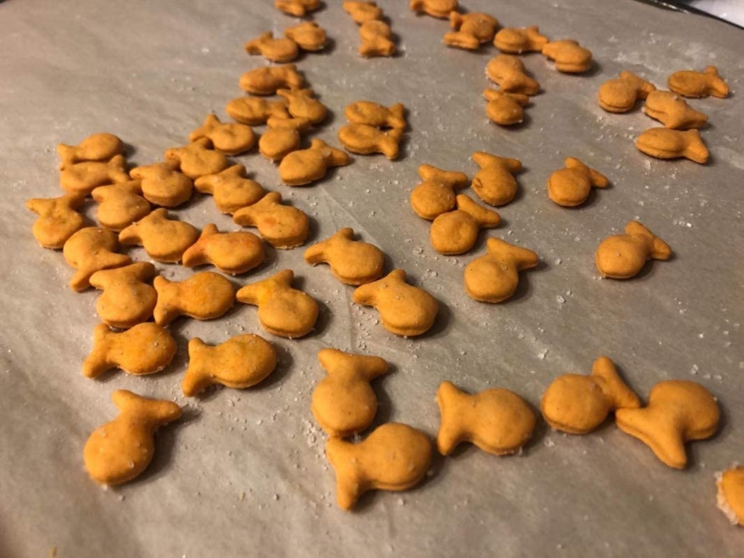 CookieCutter Mini Tiny Fish Cookie Cutter, Goldfish Cracker Multi x5 (2 Pack) - Fun, Baking, Dough, and Fondant Cutter For Kids, Baked Fish-Shaped Maker (2)