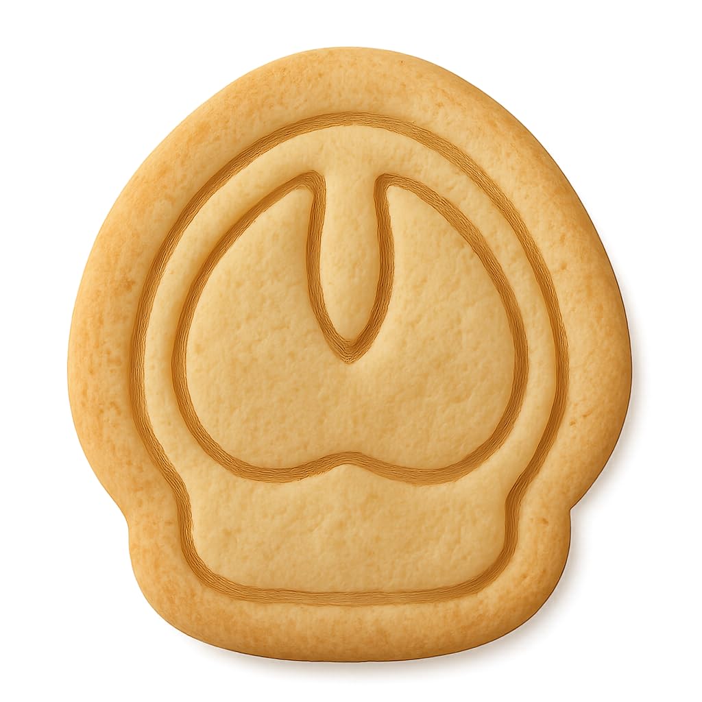 Heather Hoof Cookie Cutter - 4x3.8" Fun Creative Baking Design
