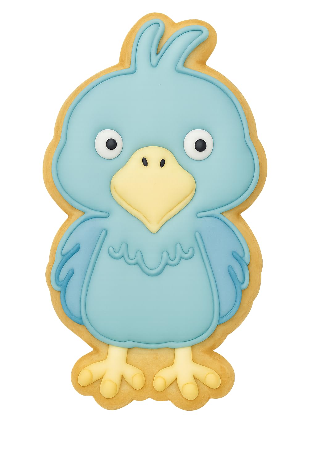 Cute Kawaii Shoebill Bird Cookie Cutter - 4x2.2" Creative Party Design