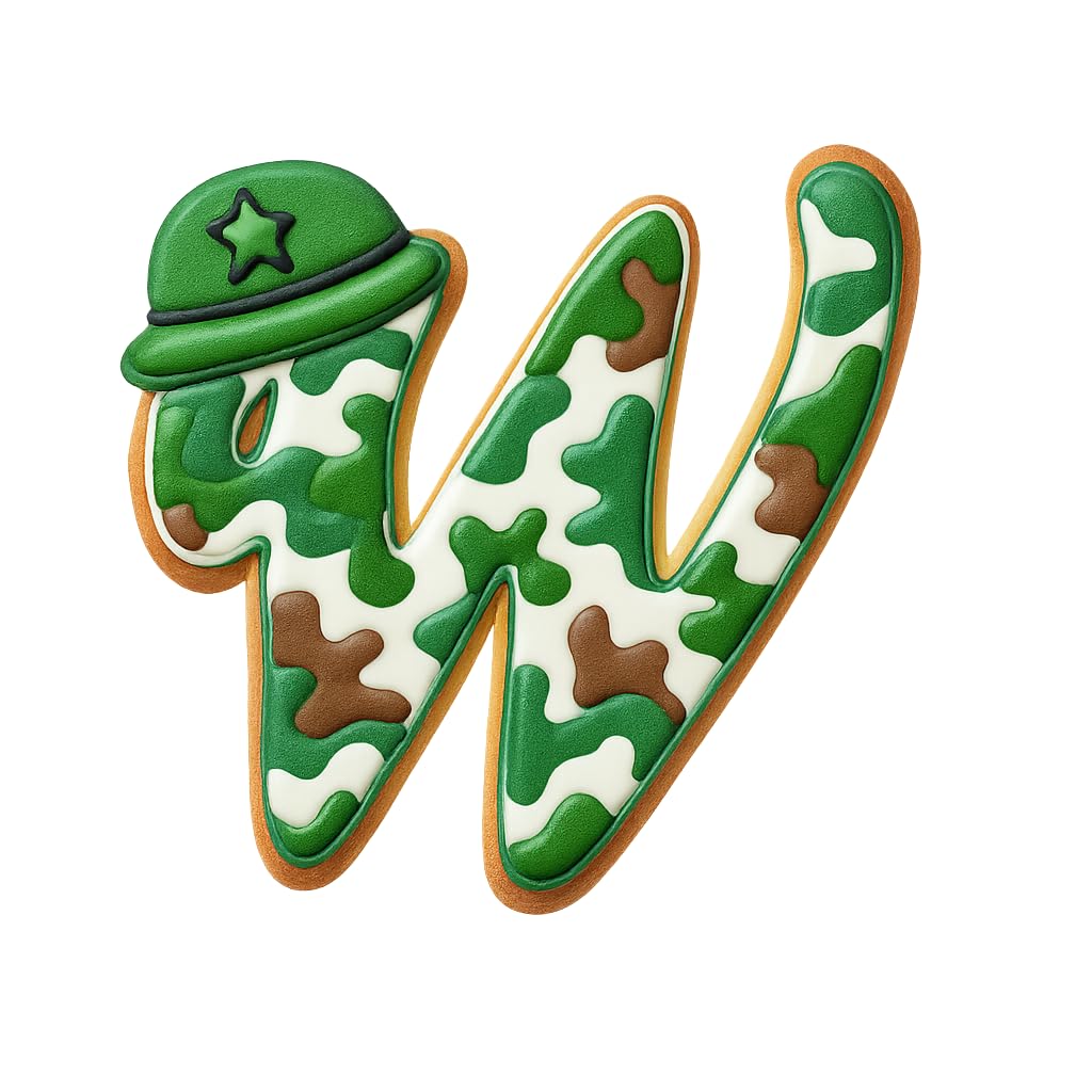 Fancy Cursive Letter Cookie Cutter - 4" Tall Alphabet Baking Mold (Random Color)
