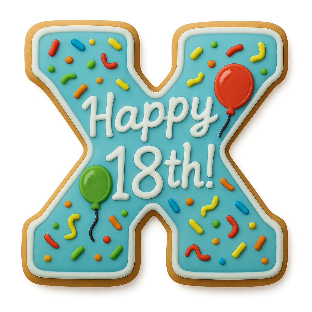 Mighty Gadget 3 inches Varsity Letters Cookie Cutters