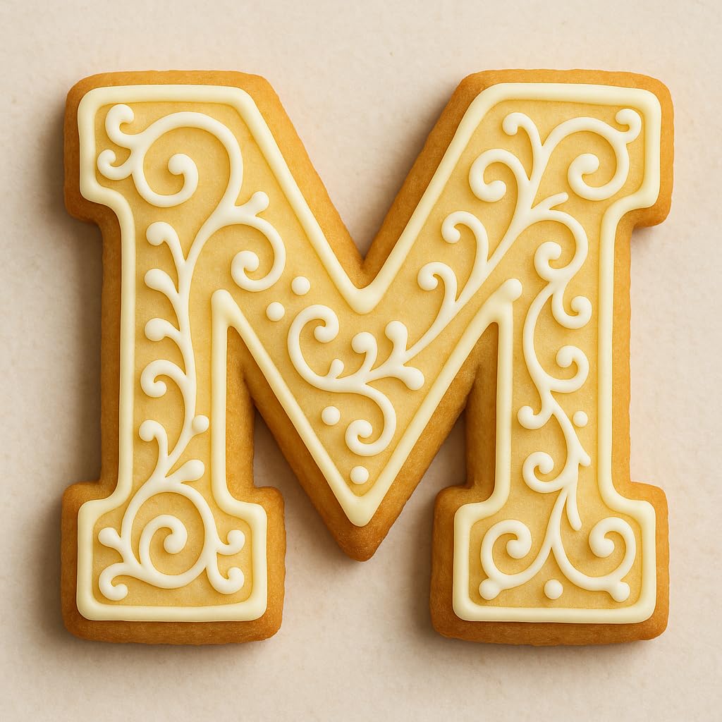Mighty Gadget 3 inches Varsity Letters Cookie Cutters
