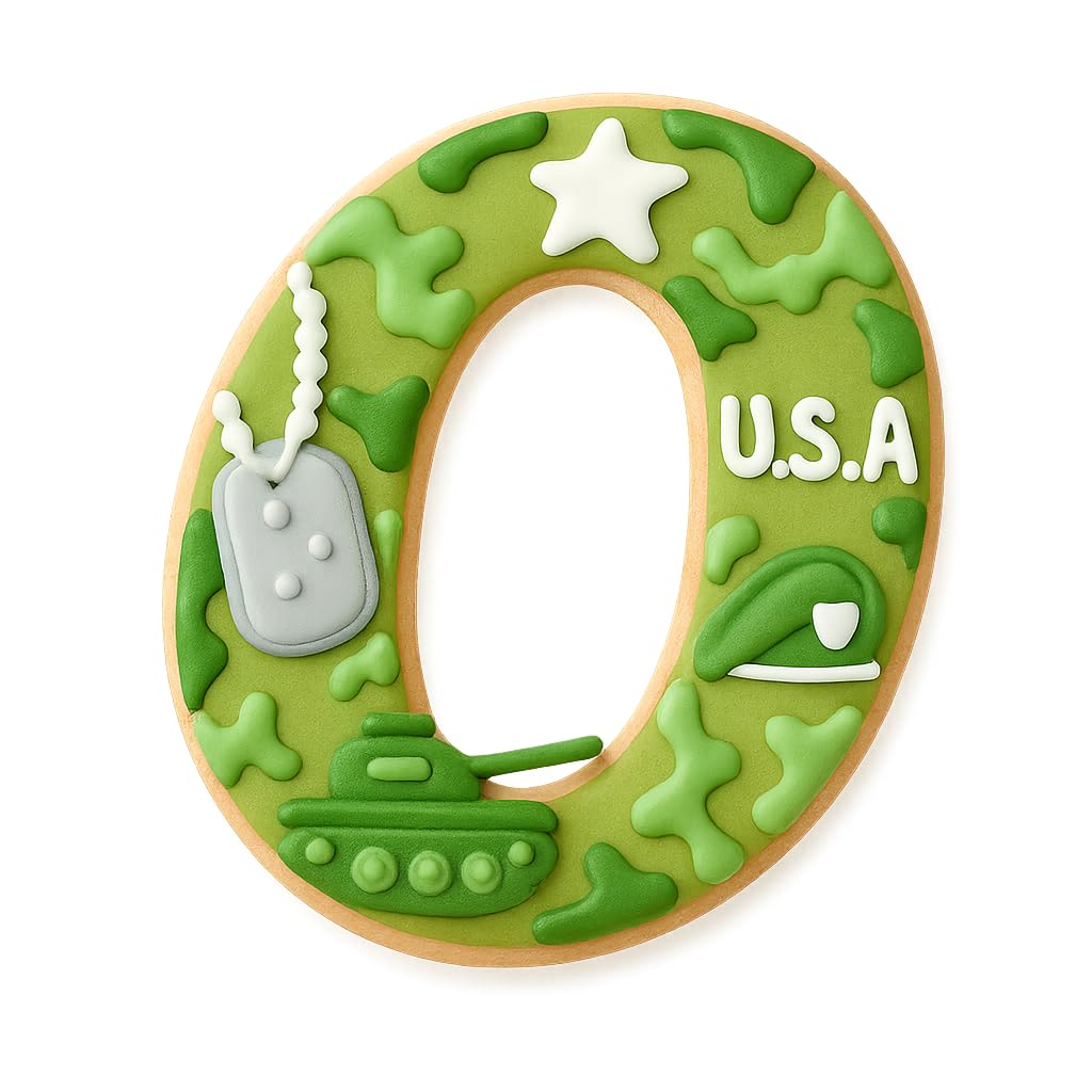 Fancy Cursive Letter Cookie Cutter - 4" Tall Alphabet Baking Mold (Random Color)