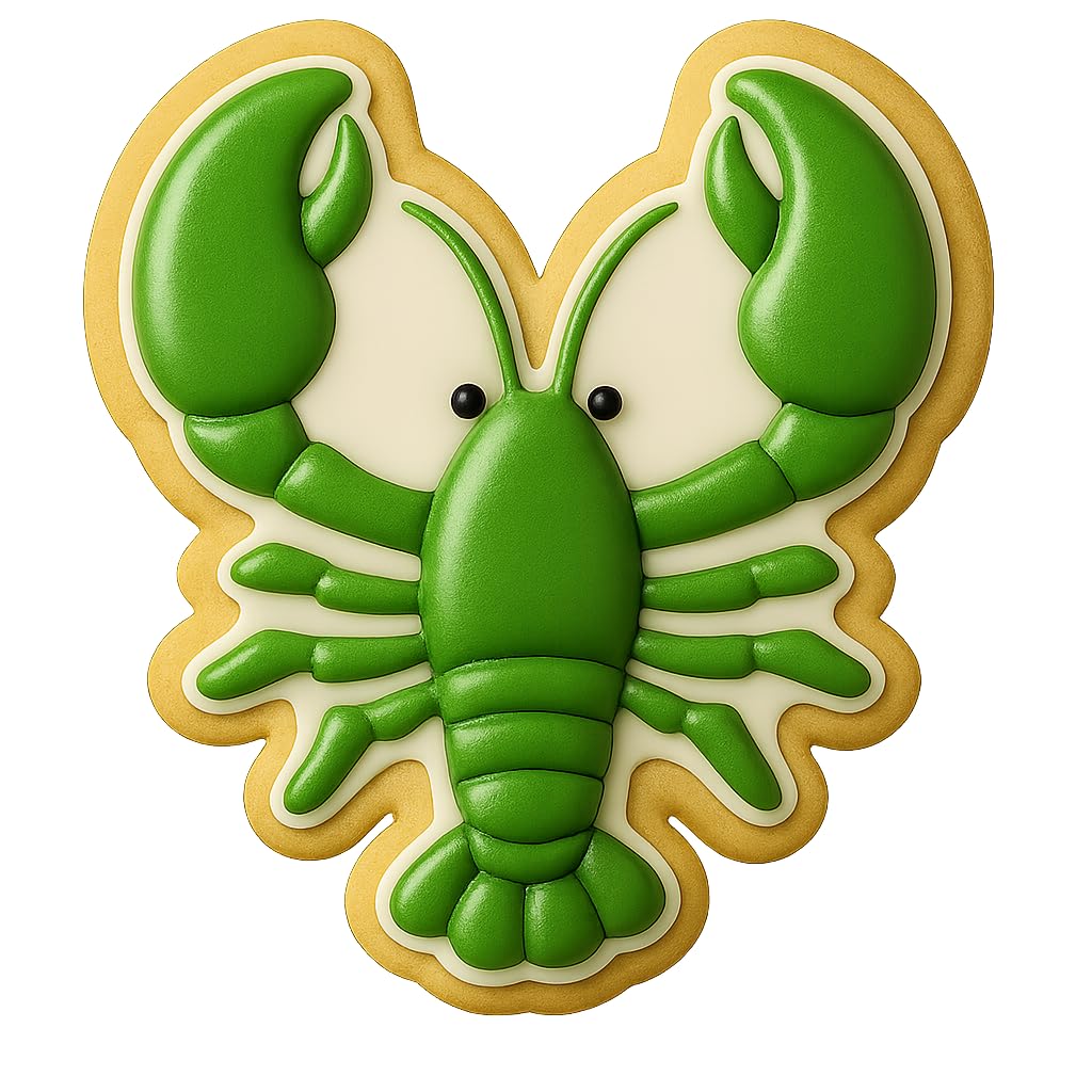 Lobster Delight Cookie Cutter - 4x3.5" Premium Kitchen Baking Fun