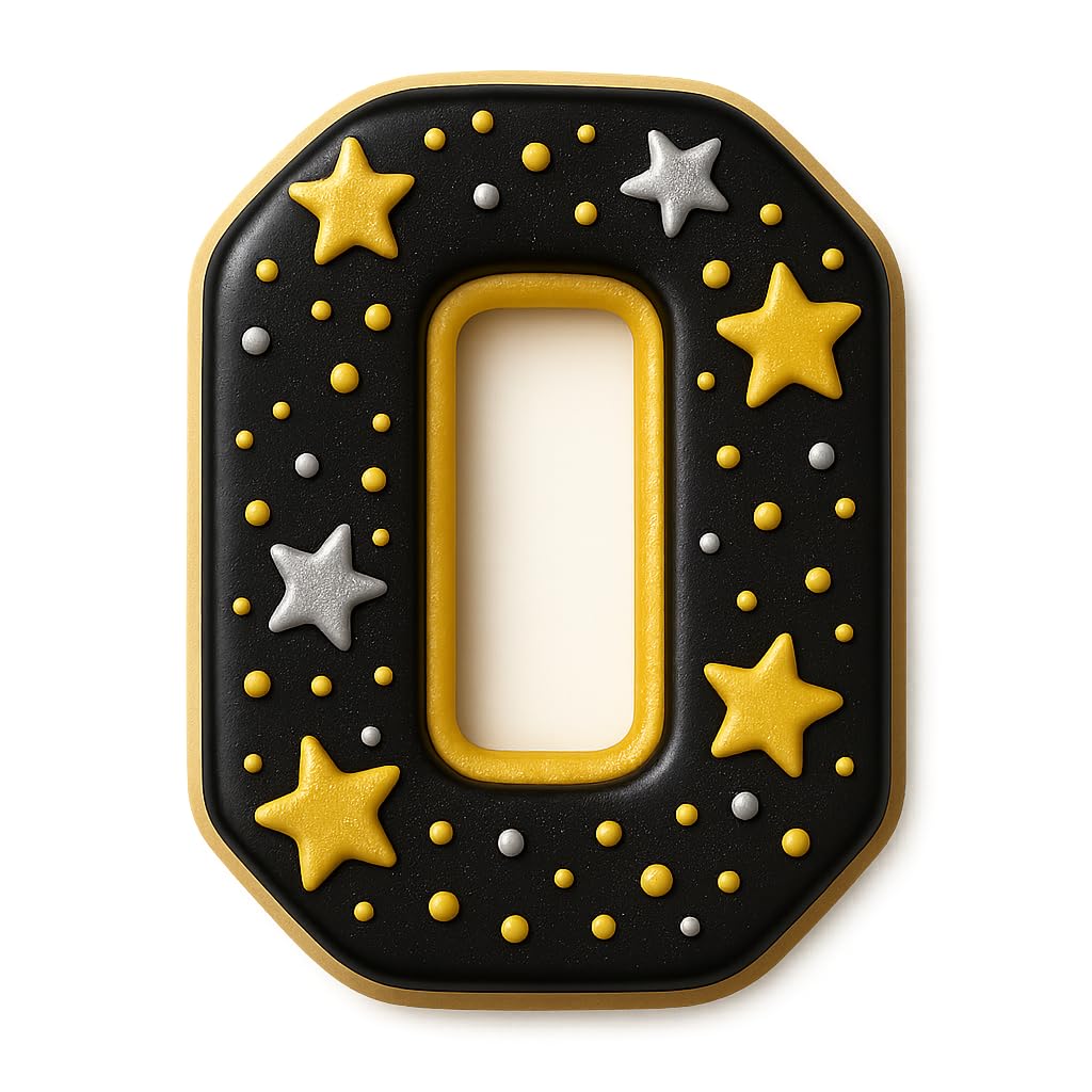 Mighty Gadget 3 inches Varsity Letters Cookie Cutters
