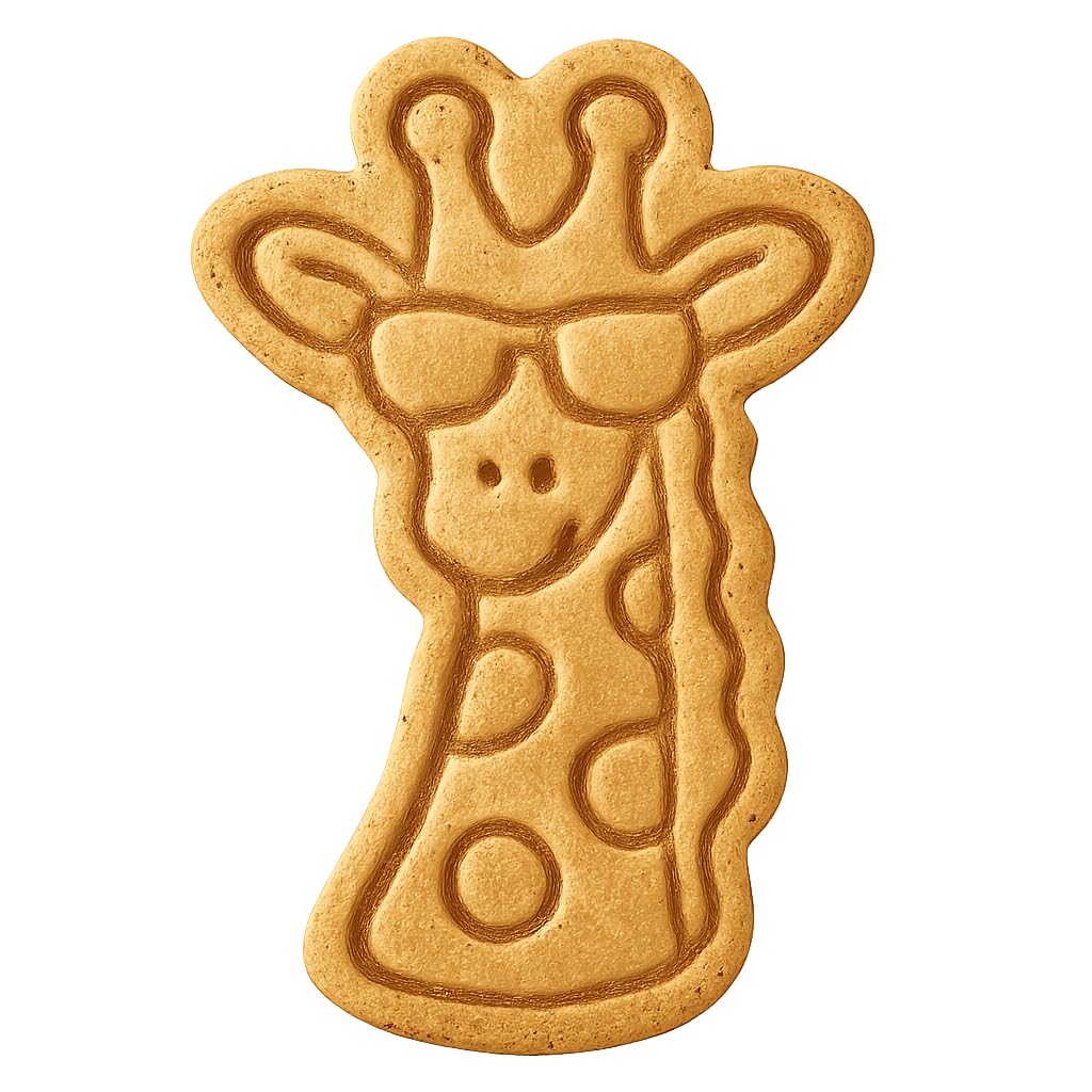 Groovy Giraffe Cookie Cutter 333-2x4" Fun Kitchen Baking Party Tool