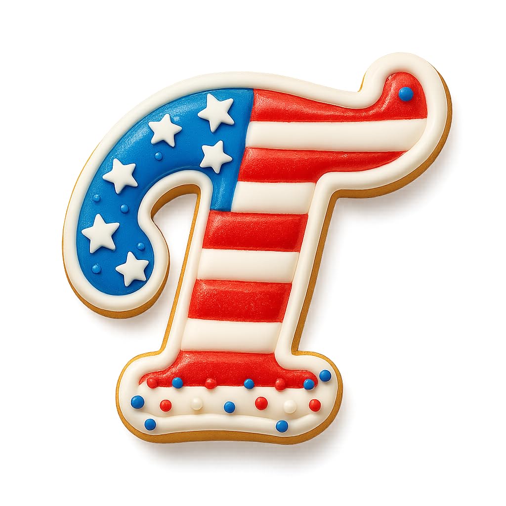 Fancy Cursive Letter Cookie Cutter - 4" Tall Alphabet Baking Mold (Random Color)