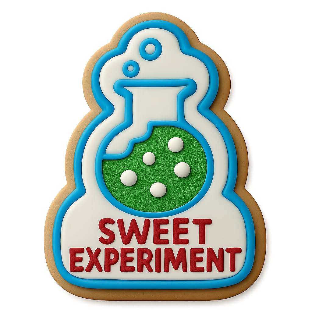 Sweet Experiment Beaker Cookie Cutter - 4x2.8" Fun Kitchen Baking Tool