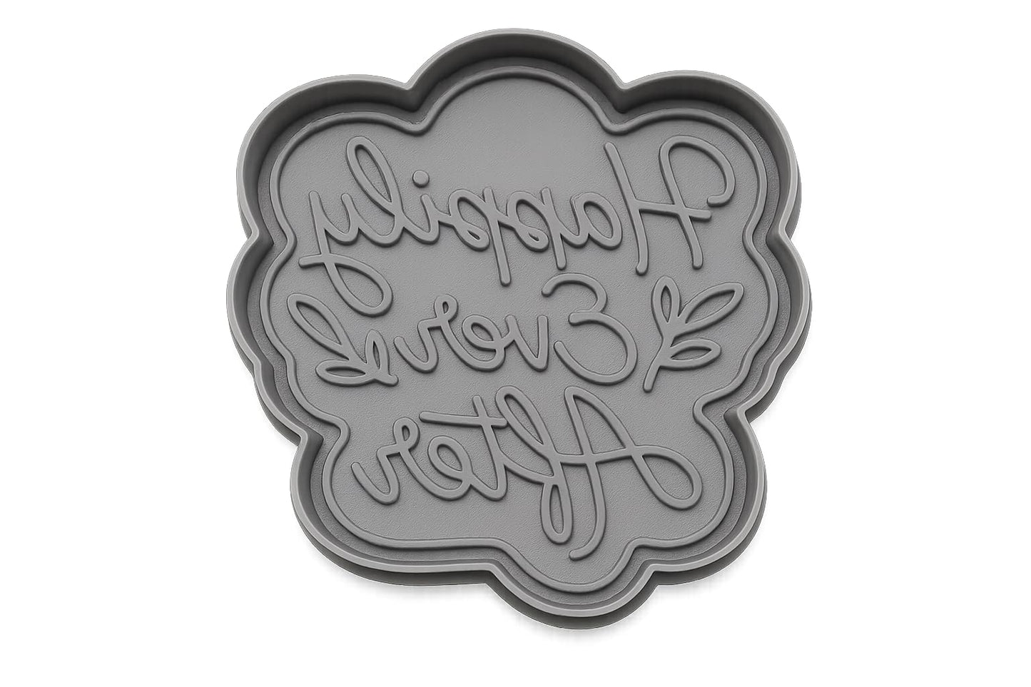 Happily Ever After Cookie Cutter 4x4" Premium Wedding Kitchen Tool