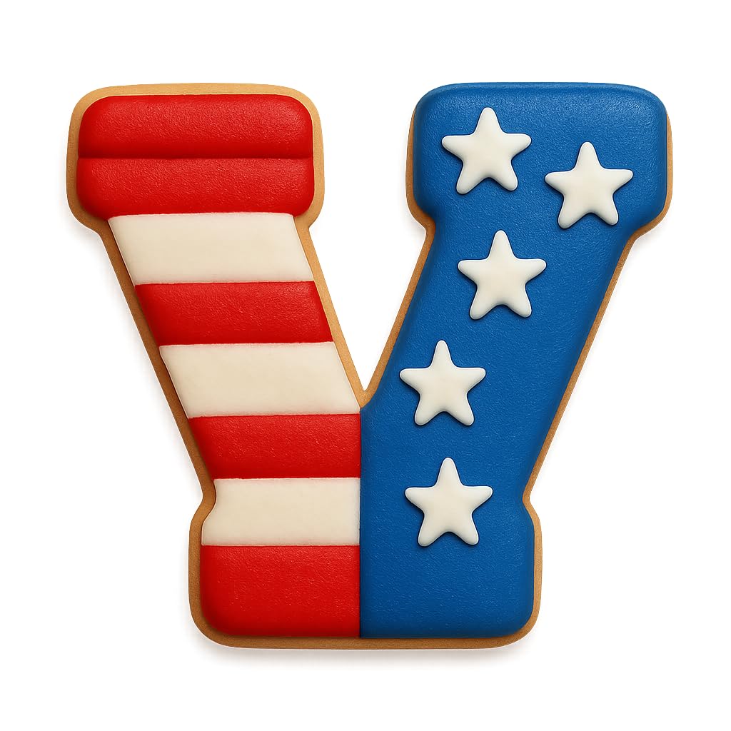 Mighty Gadget 3 inches Varsity Letters Cookie Cutters