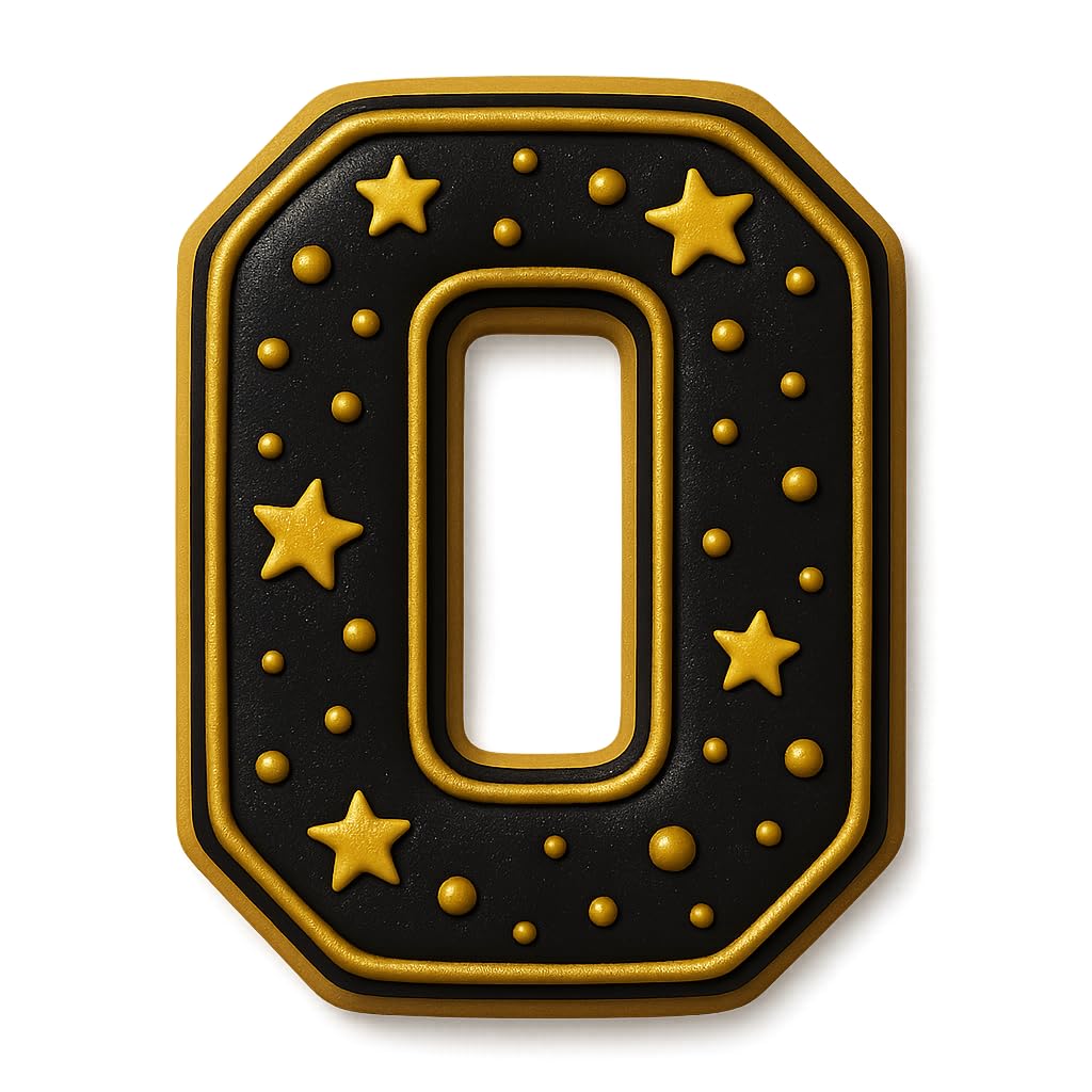 Mighty Gadget 3 inches Varsity Letters Cookie Cutters