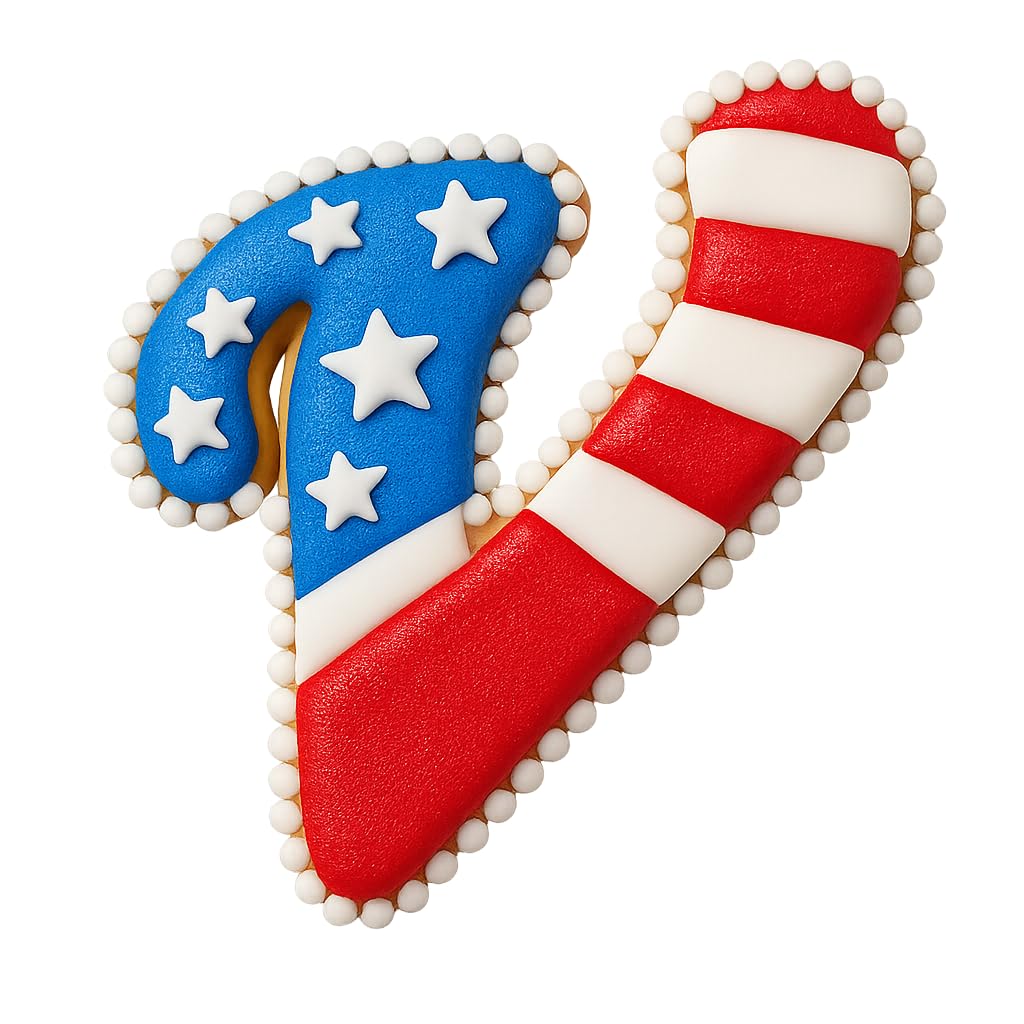 Fancy Cursive Letter Cookie Cutter - 4" Tall Alphabet Baking Mold (Random Color)