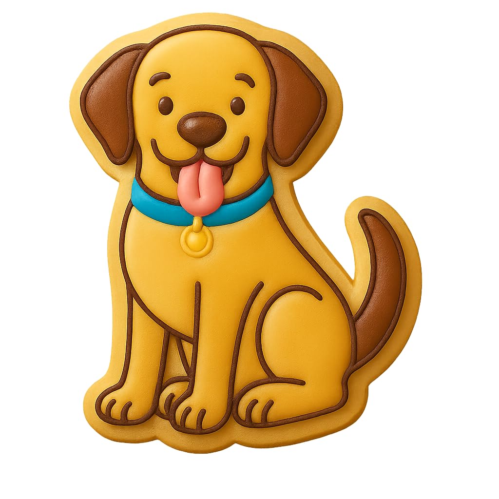 Labrador Retriever S1 Cookie Cutter - 4x3" Fun Party Baking Set