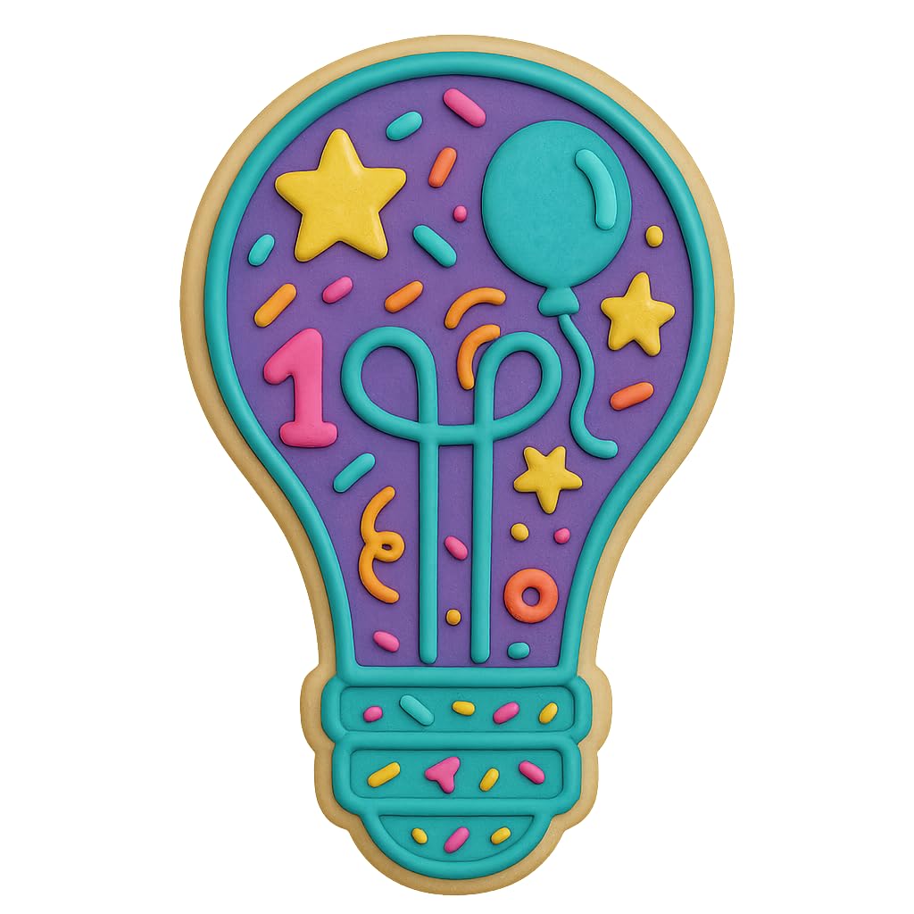 Lightbulb Cookie Cutter (4x2.3 inches) - Perfect for Creative Baking and DIY Projects