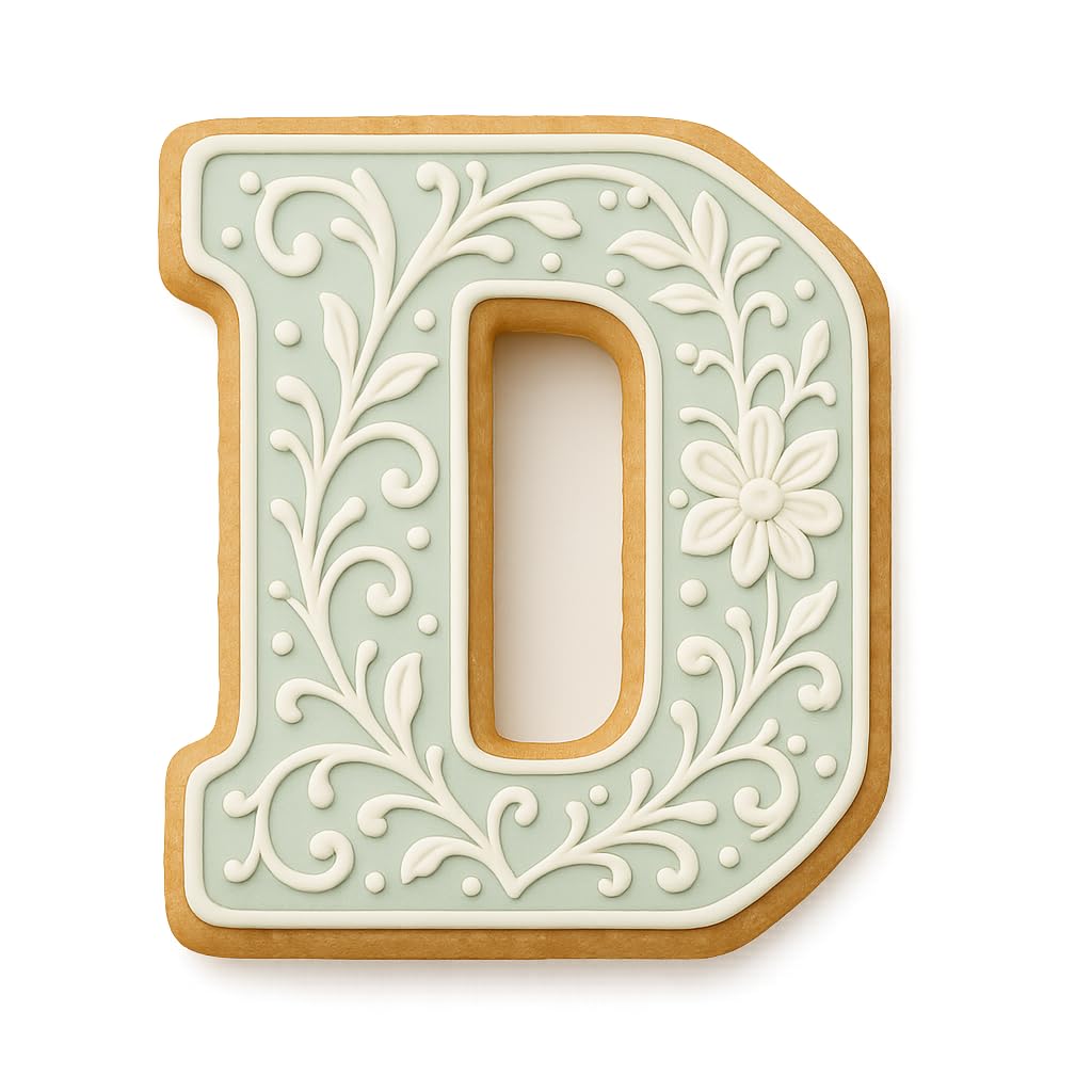Mighty Gadget 3 inches Varsity Letters Cookie Cutters