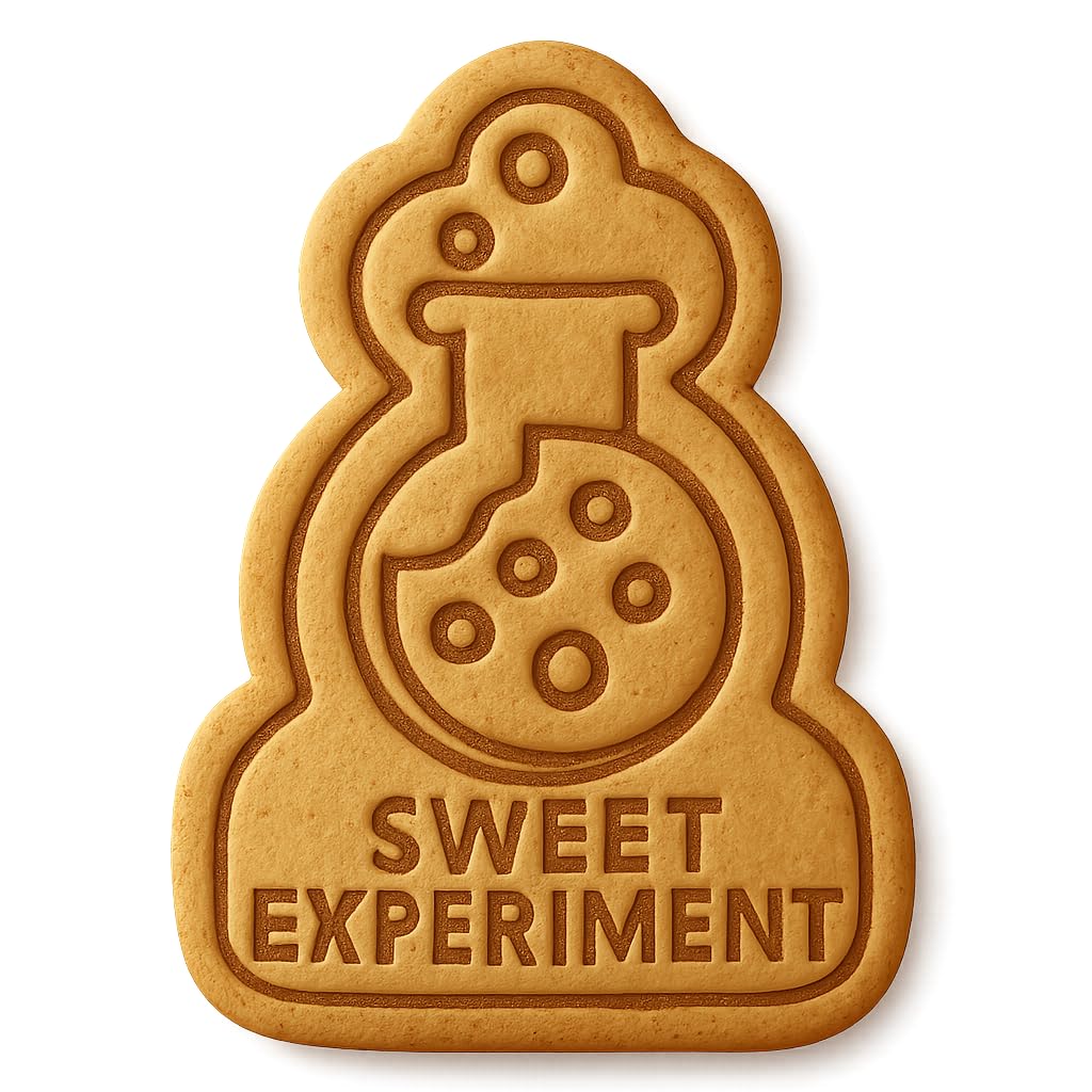 Sweet Experiment Beaker Cookie Cutter - 4x2.8" Fun Kitchen Baking Tool