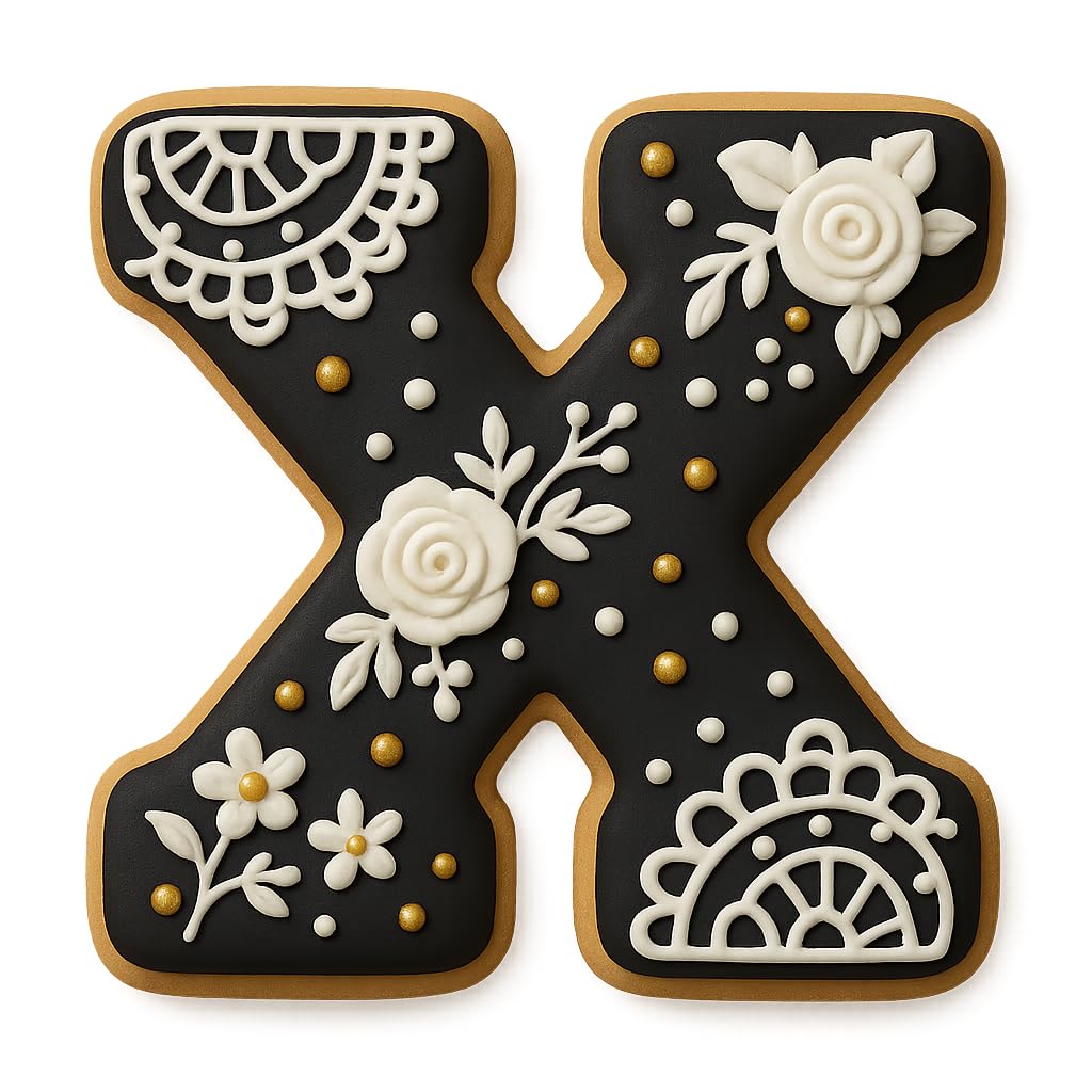 Mighty Gadget 3 inches Varsity Letters Cookie Cutters