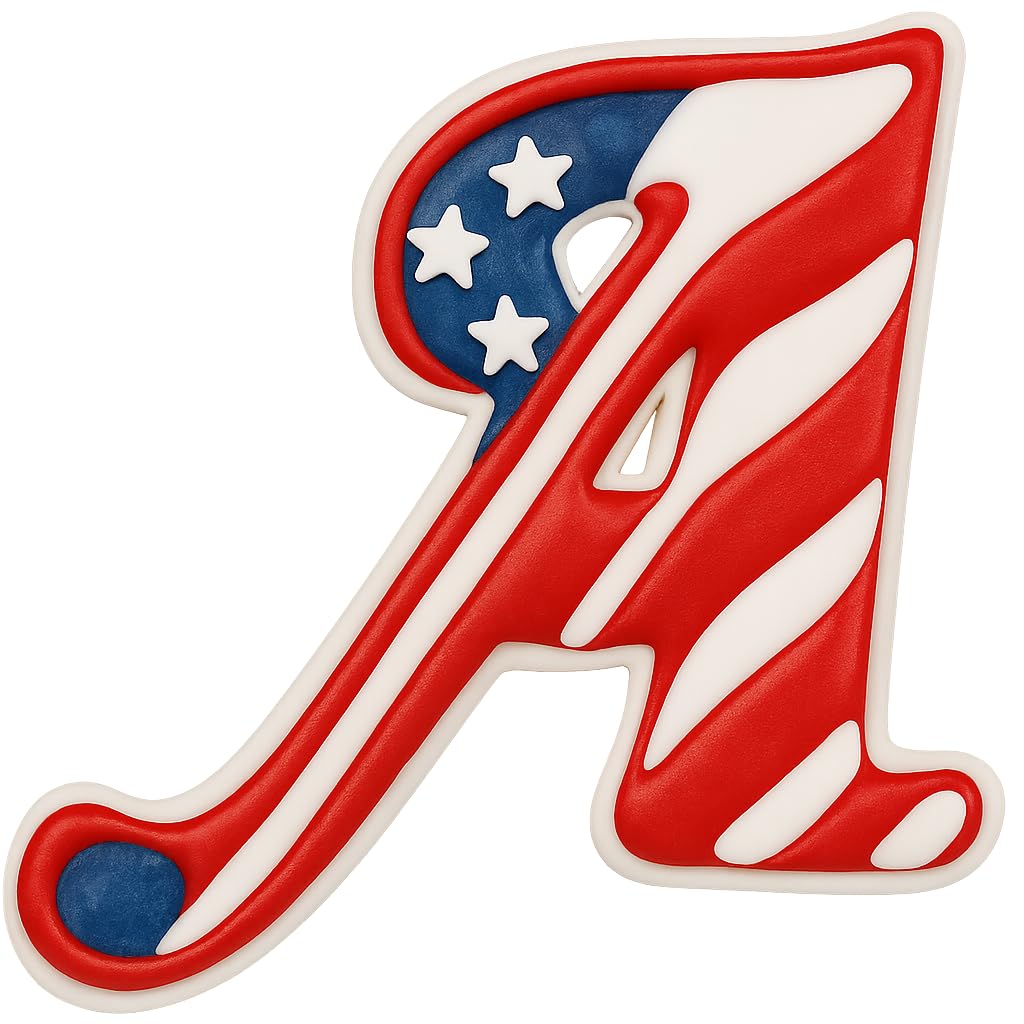 Cursive Letter A Cookie Cutter