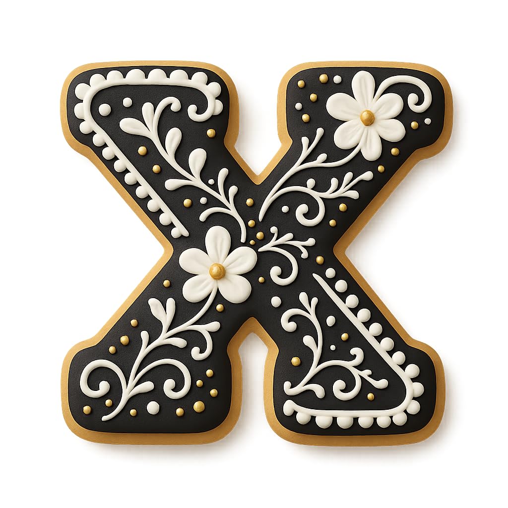 Mighty Gadget 3 inches Varsity Letters Cookie Cutters