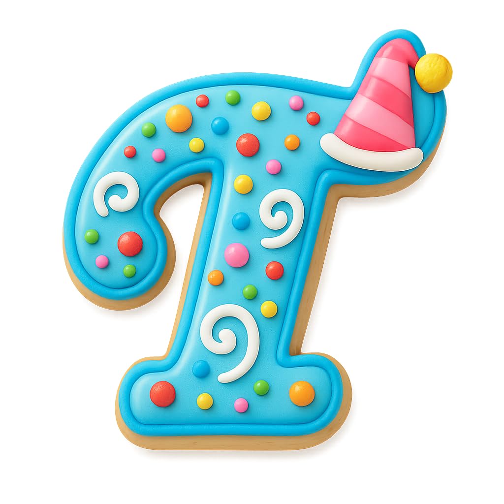 Fancy Cursive Letter Cookie Cutter - 4" Tall Alphabet Baking Mold (Random Color)