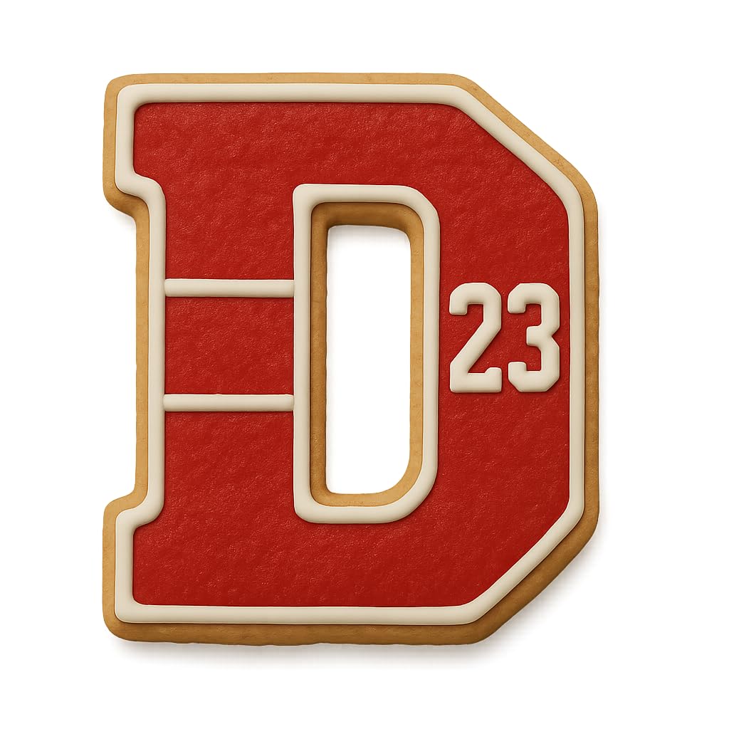 Mighty Gadget 3 inches Varsity Letters Cookie Cutters