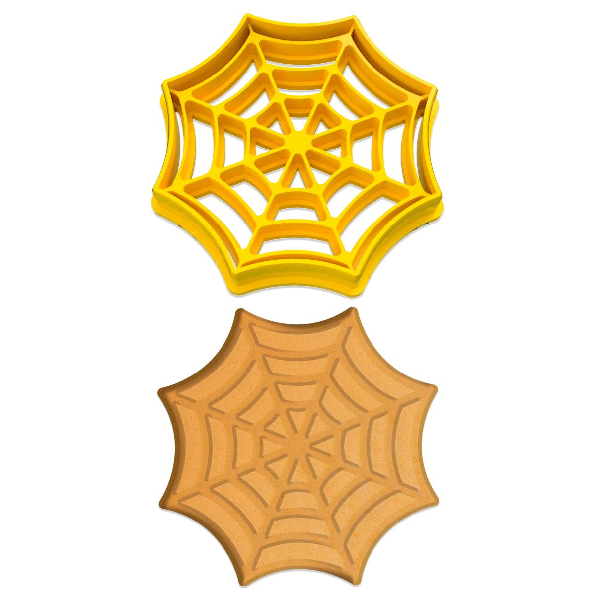 Spider Web Cookie Cutter 4x4" for Baking & Fondant Clay Gifts Kitchen
