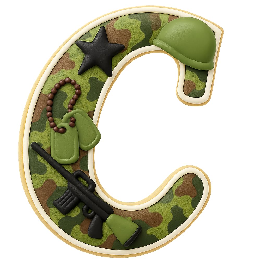 Fancy Cursive Letter Cookie Cutter - 4" Tall Alphabet Baking Mold (Random Color)