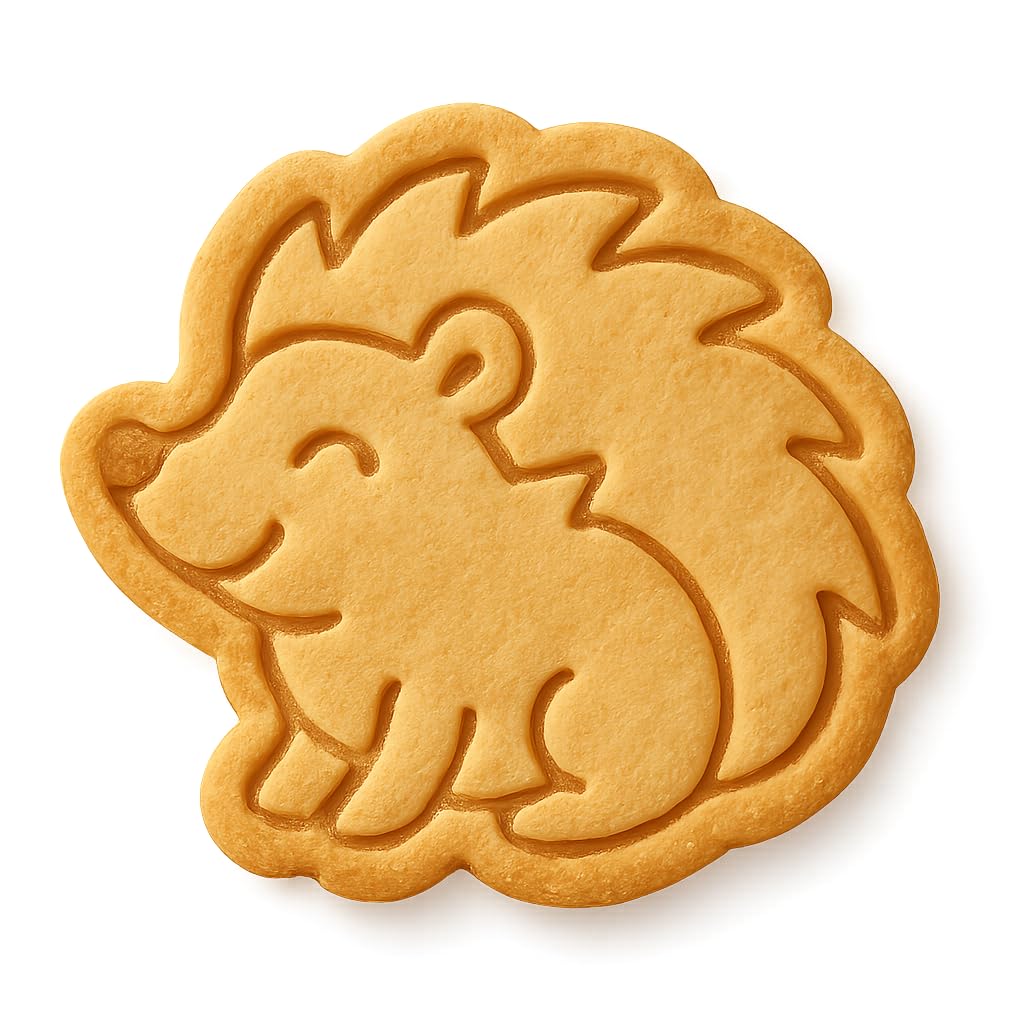 Happy Hedgehog Cookie Cutter 4x4" Premium Baking Party Fun