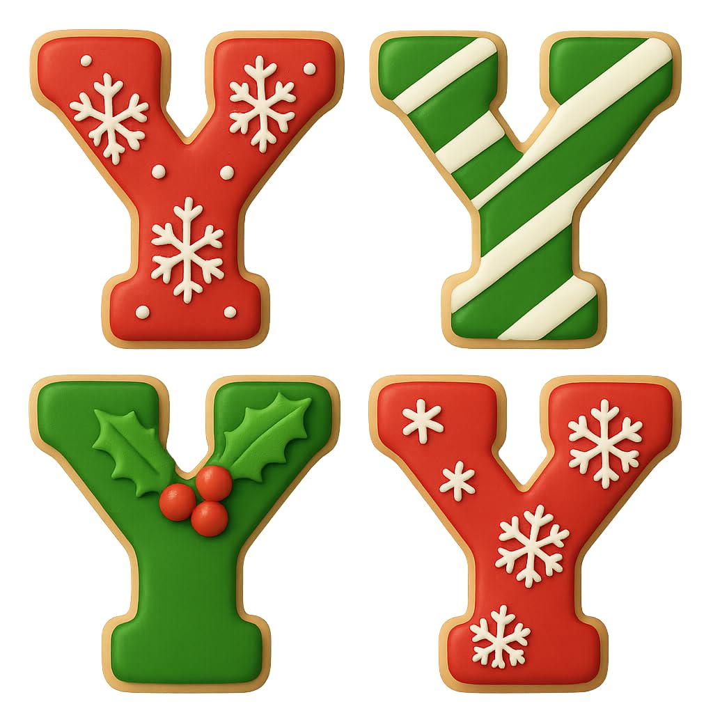 Mighty Gadget 4 inches Varsity Letters Cookie Cutters
