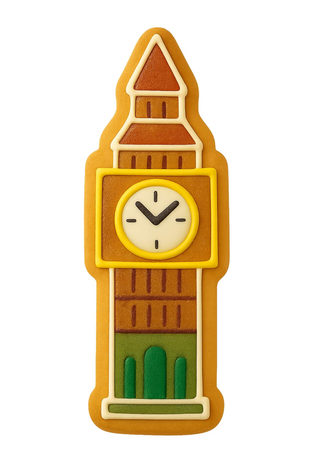 British Big Ben Cookie Cutter - 4x1.3" Professional Kitchen Quality