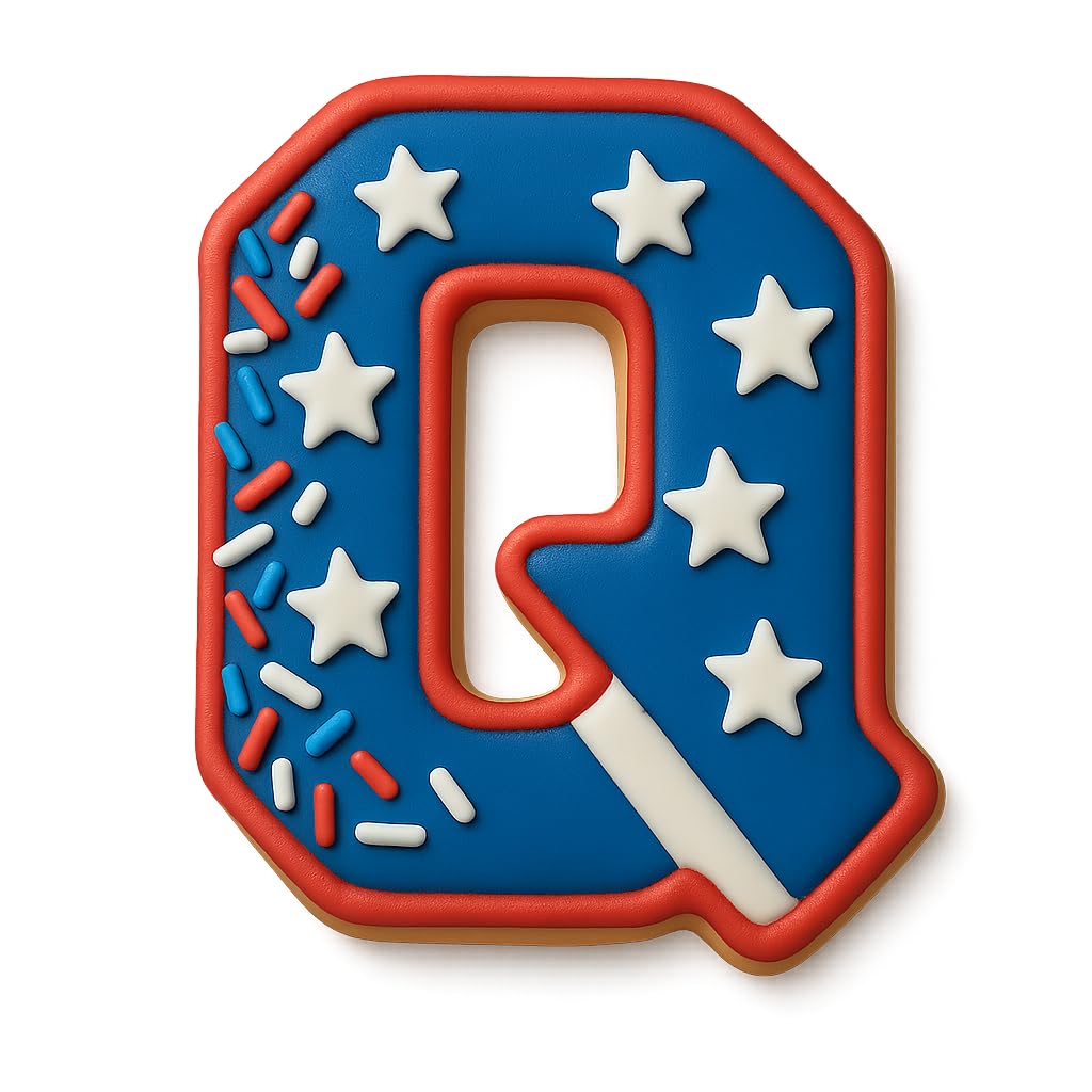 Mighty Gadget 3 inches Varsity Letters Cookie Cutters