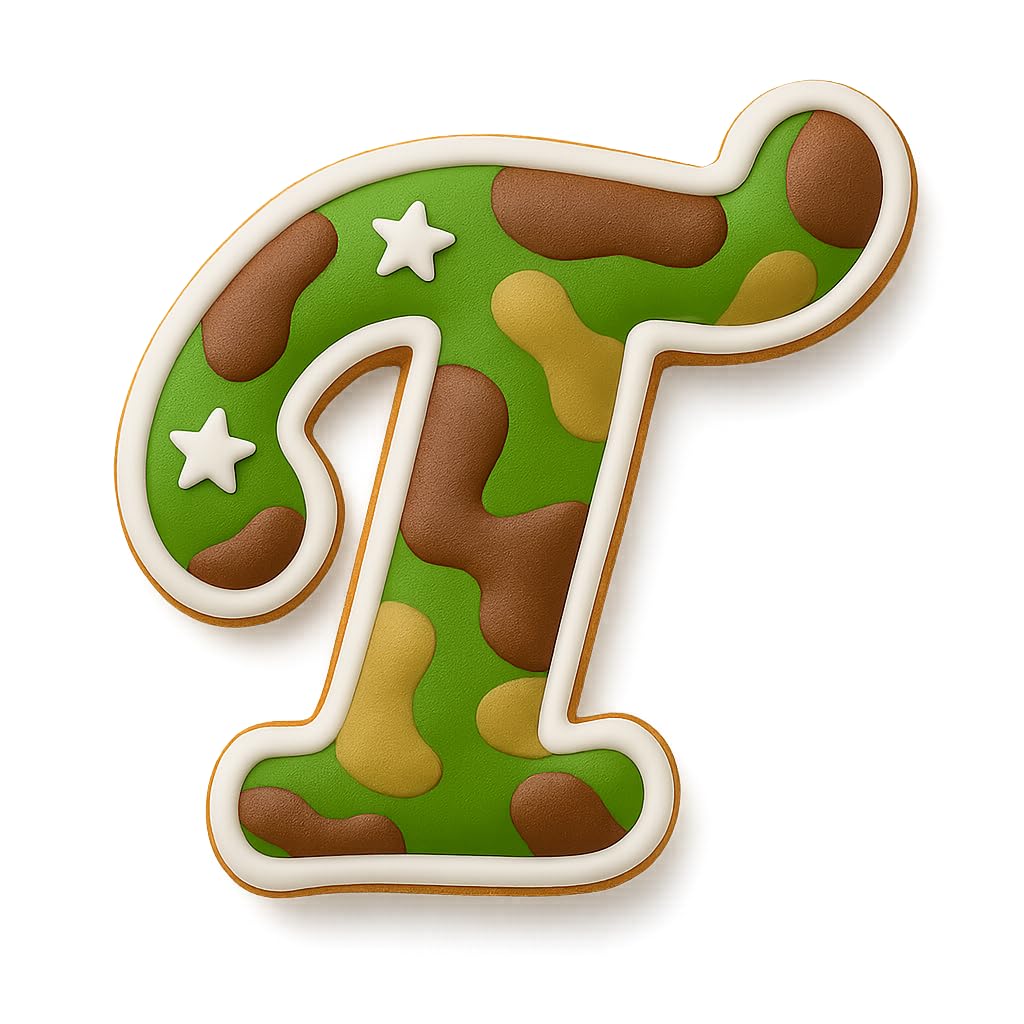 Fancy Cursive Letter Cookie Cutter - 4" Tall Alphabet Baking Mold (Random Color)