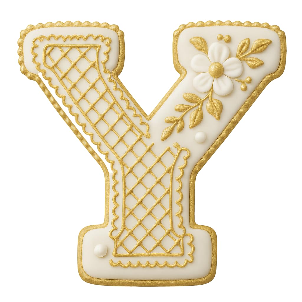 Mighty Gadget 3 inches Varsity Letters Cookie Cutters