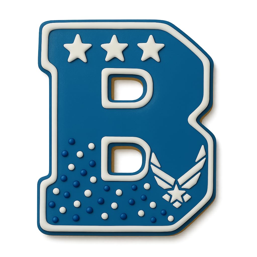 3" Varsity Letter B Cookie Cutter