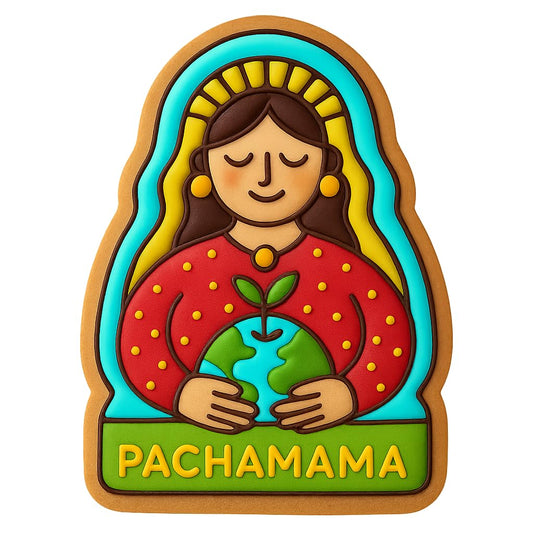 Pachamama Earth Goddess Cookie Cutter - 4x2.9" Creative Baking Fun