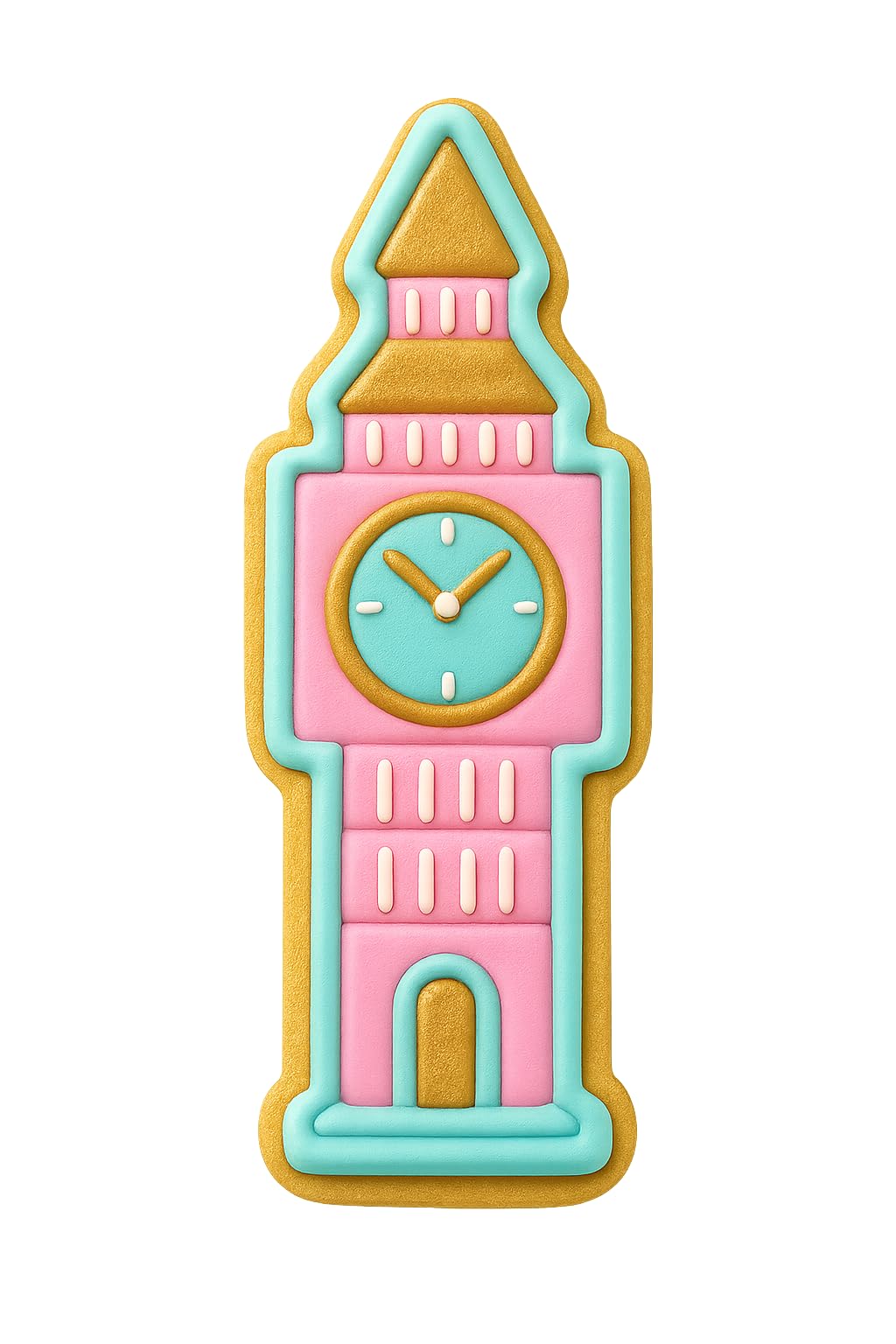 British Big Ben Cookie Cutter - 4x1.3" Professional Kitchen Quality