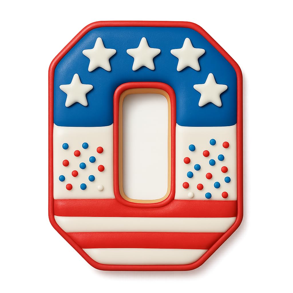Mighty Gadget 3 inches Varsity Letters Cookie Cutters