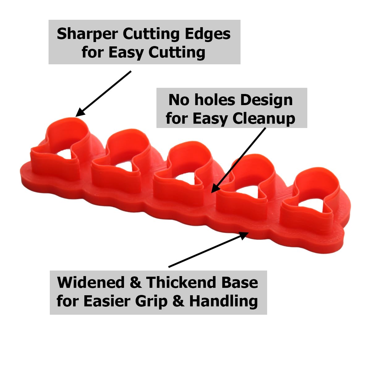 Mini Tiny Goldfish Cracker Cutter and Goldfish Cookie Cutter - 5 x 1 inch goldfish mold (1 or 2 packs)