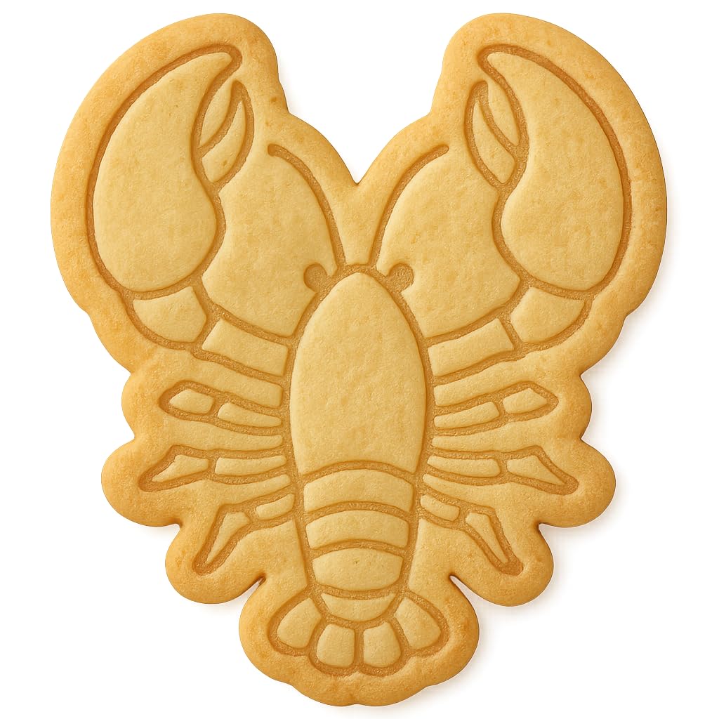 Lobster Delight Cookie Cutter - 4x3.5" Premium Kitchen Baking Fun
