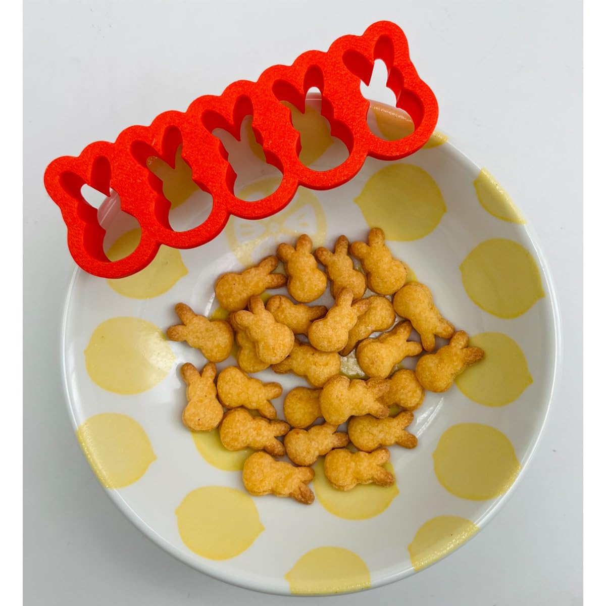 Mini Easter Bunny Cookie Cutter, 1" Made in USA by Mighty Gadget (5 bunny)
