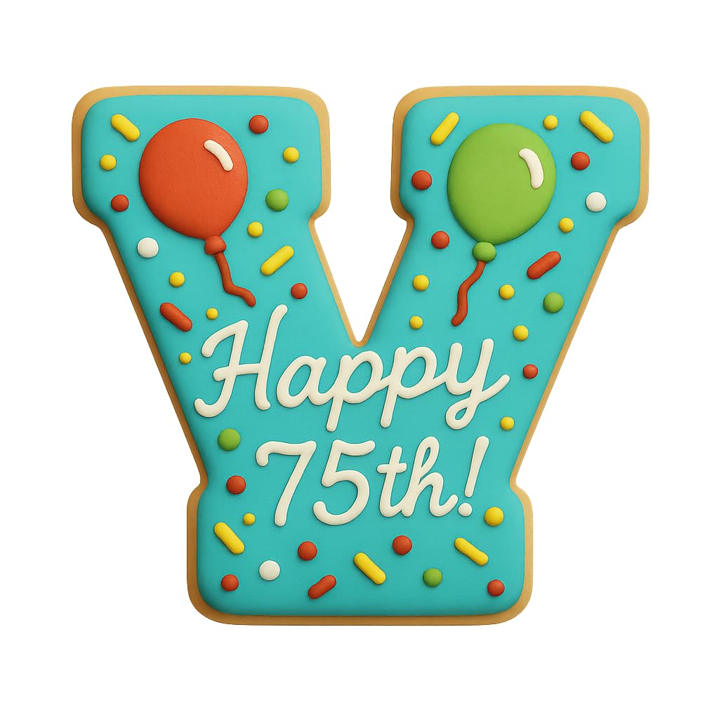 Mighty Gadget 3 inches Varsity Letters Cookie Cutters